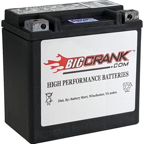Big Crank Etx14 Battery Batteries Made In Usa