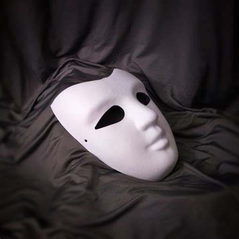 Blank Paper Pulp Craft Face Mask Diy Masquerade Mask Arts Etsy