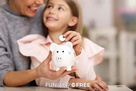 Teaching Kids To Save Money Free Printable Fun Cheap Or Free
