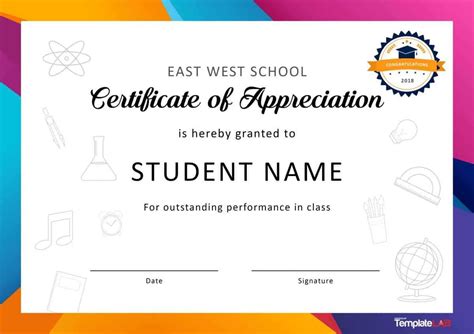 30 Free Certificate Of Appreciation Templates And Letters With Regard