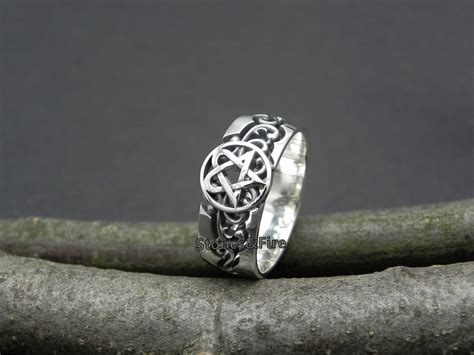 Gothic Metal Ring Creates To Order Stonesandfire