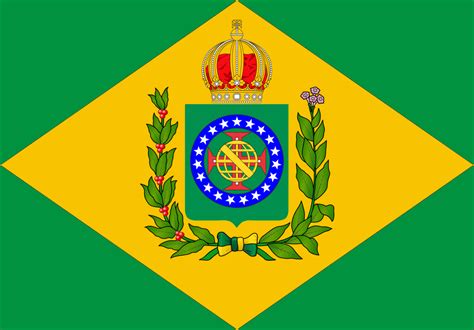 Flag Of The Empire Of Brazil 1870 1889 Rvexillology