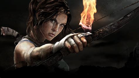 Online Crop Tomb Raider Illustration Lara Croft Hd Wallpaper