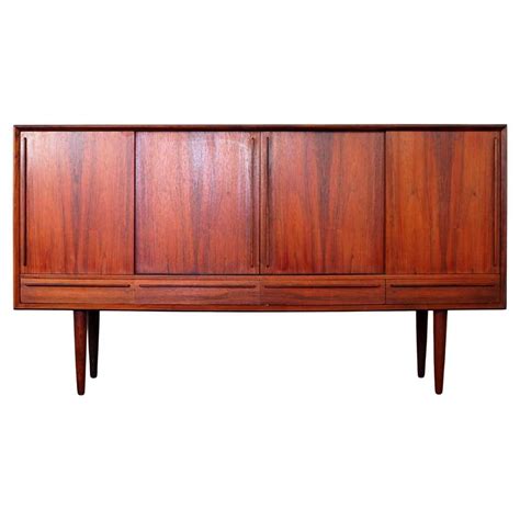 Danish Mid Century Modern Rosewood Sideboard By Brouer At 1stdibs