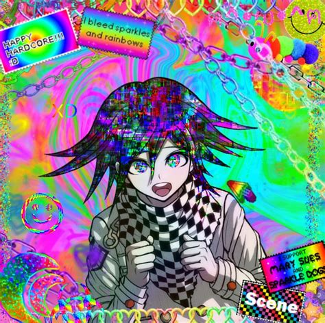 Kokichi Glitchcore Pls Dont Repost Danganronpa Danganronpa