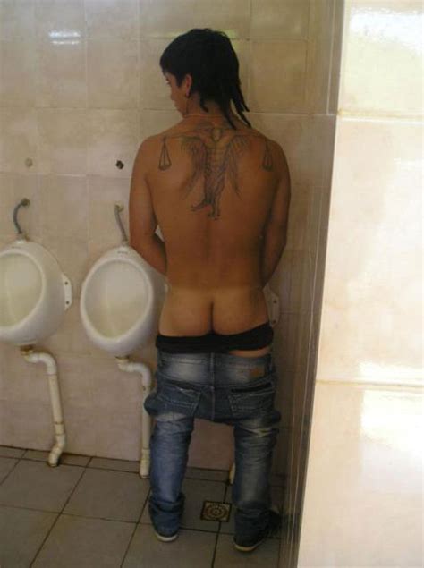 Straight Lads Pissing At Urinals With Pants Down My Own Private
