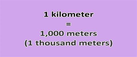Kilometre To Metre Km To M
