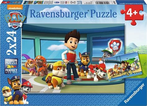 Ravensburger Paw Patrol Hulpvaardige Speurneuzen Puzzel 2x24