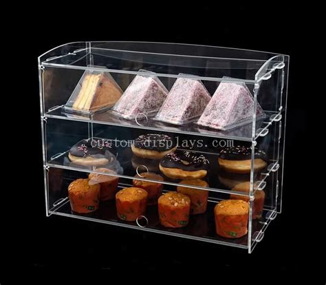 Custom Perspex Cake Display Cabinets Acrylic Cupcake Display Case