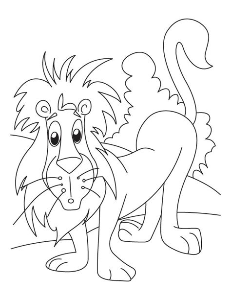 Disney is not just for the kids. Cartoon Lion Coloring Pages - GetColoringPages.com