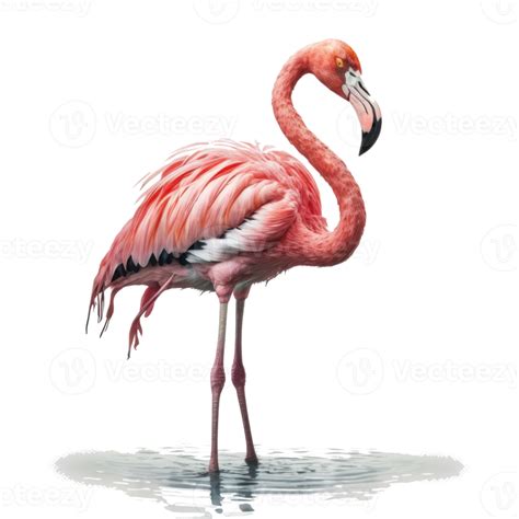 Cute Pink Flamingo 22972896 Png