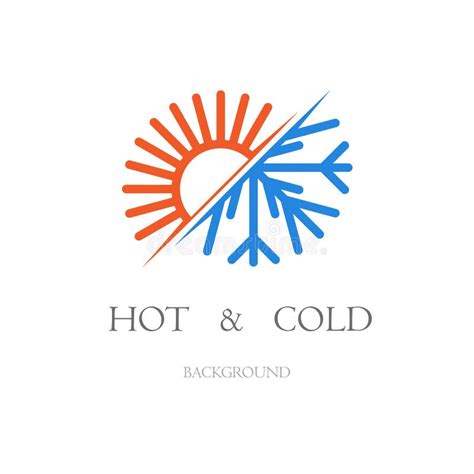 Cold Hot Symbols Stock Illustrations 1888 Cold Hot Symbols Stock