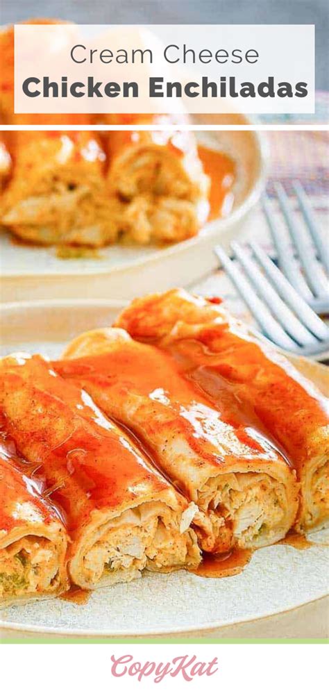 Easy Chicken Enchiladas Copykat Recipes Recipe In 2021 Copykat