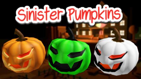 Roblox Sinister Pumpkin Series Explained Youtube