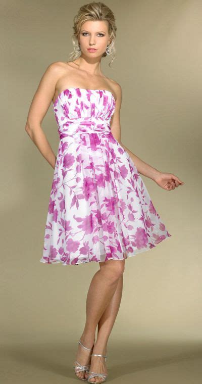 Alexia Designs Short Floral Print Bridesmaid Dress 2972 With Images