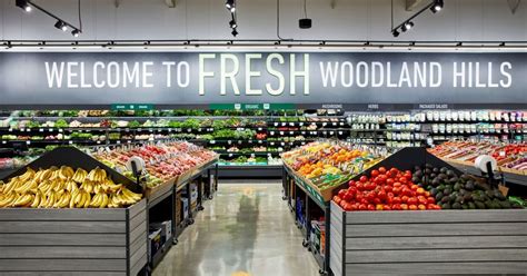 Upbeat News First Amazon Fresh Grocery Store Opens—and The Aisles Use