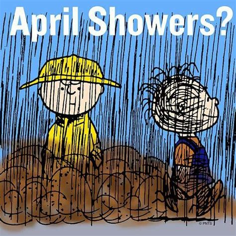 April Showers April Showers Snoopy Snoopy Love