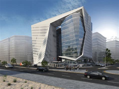 Al Maadi Office Building On Behance Office Building Architecture