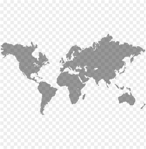 Flat Map Of The World Png Carolina Map