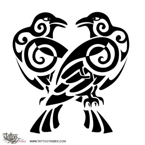 Celtic Raven Viking Raven Celtic Art Norse Tattoo Viking Tattoos