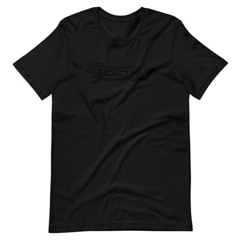 Black On Black Logo T Shirt