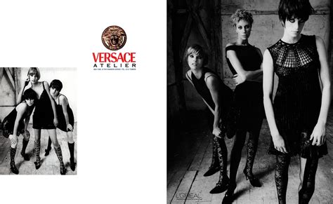 Versace Couture Fw 1993 Models Stella Tennant Linda Evangelista