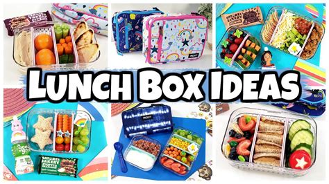 New Lunch Boxes 🍎 Fun And Easy Lunch Ideas Youtube