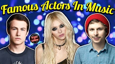 Famous Actors Who Also Play In Bands YouTube