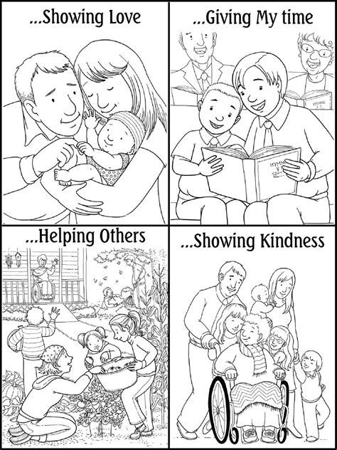 Lds Printable Coloring Pages