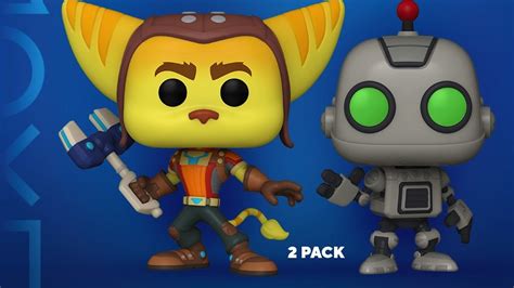Action Figures Toys And Games Ratchet And Clank Exclusive Funko Pop Sony