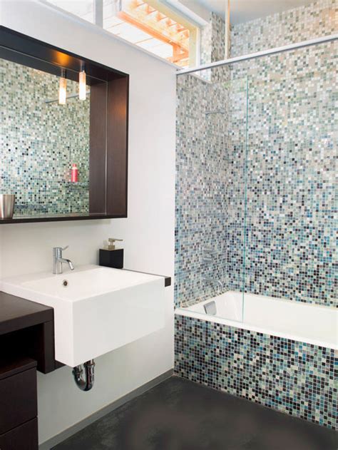 Mosaic Bathroom Tile Houzz