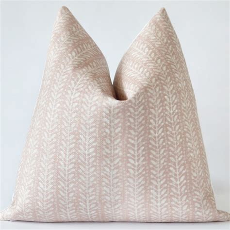 Blush Linen Pillow Cover Blush Pillow Rose Pillow Pink Etsy
