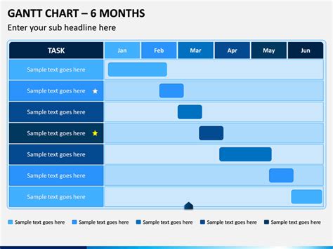 Gantt Chart Powerpoint Template Sketchbubble