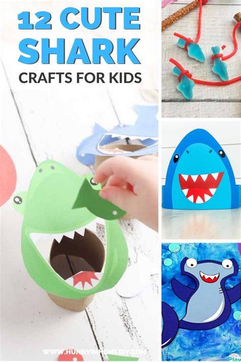 12 Adorable Shark Crafts For Kids Hunny Im Home