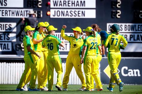 Australian Womens Cricket Team Trump Nz Secure World Record Matching