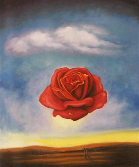 Salvador Dali The Rose Painting Best The Rose Paintings For Sale