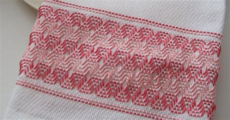 Learn How To Do Swedish Weaving Aka Huck Embroidery For Free