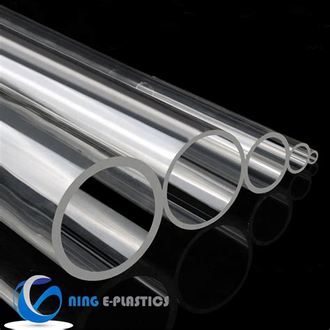 Light Frosted Pc Milk White Acrylic Pipes Plastic Tube For Lighting