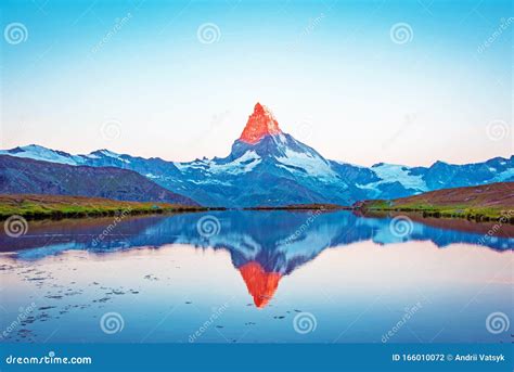 Fantastic Landscape With The Beauty Illuminated By The Top Of The