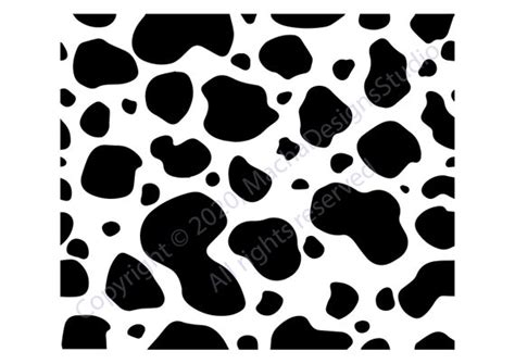 Cow Print Svg Animal Pattern SVG Cow Svg Pattern SVG Animal Print Cow