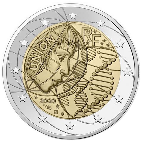 Moneda Conmemorativa 2 Euros Francia 2017 Lazo Rosa