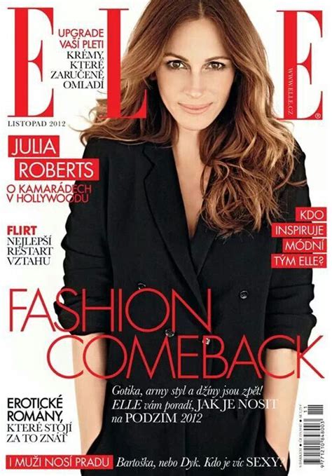 Pin By Marcia Jorge On Julia Covers Julia Roberts Elle Magazine Julia