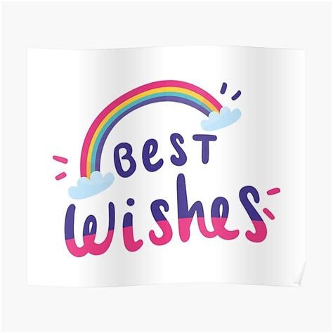 Best Wishes Wall Art Redbubble