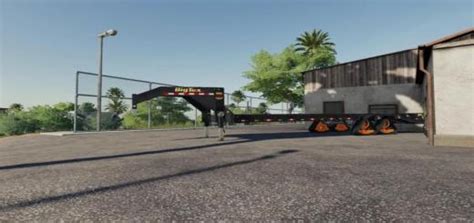 Fs19 Bigtex Trailer With Tracks V1 Farming Simulator 19 Mods
