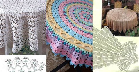 How To Crochet A Round Tablecloth For Beginners Elcho Table