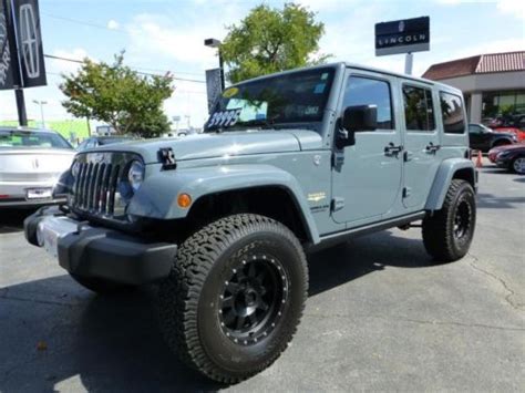 Sell Used 2014 Jeep Wrangler Unlimited Sahara 4x4 Leathernavdual Top