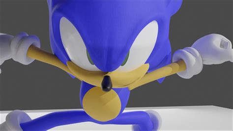 Sonic Short Animation Blender Youtube