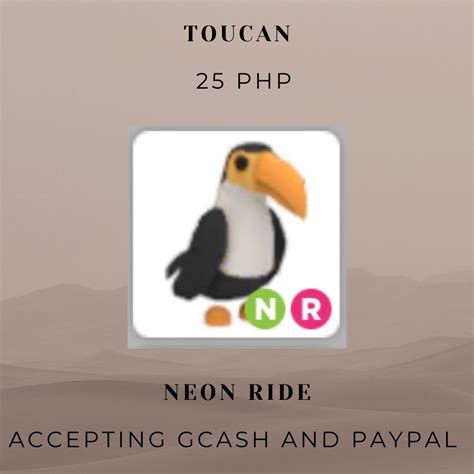 Adopt Me Pets Toucan On Carousell