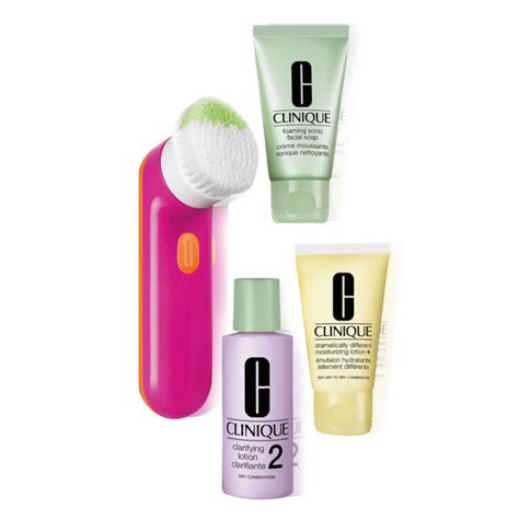 Clinique 3 Step Skin Care System 2 And Facial Brush T Set 30 Ml 30
