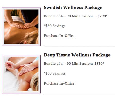 Effective Loyalty Programs Packages And Pricing For Massage